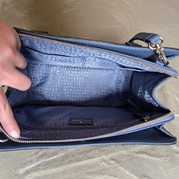 Kate Spade tote handbag in blue - Picture 11 of 11